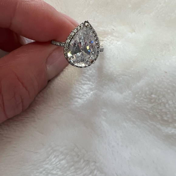 SILVER PANDORA RING SIZE 5 - Picture 5 of 7